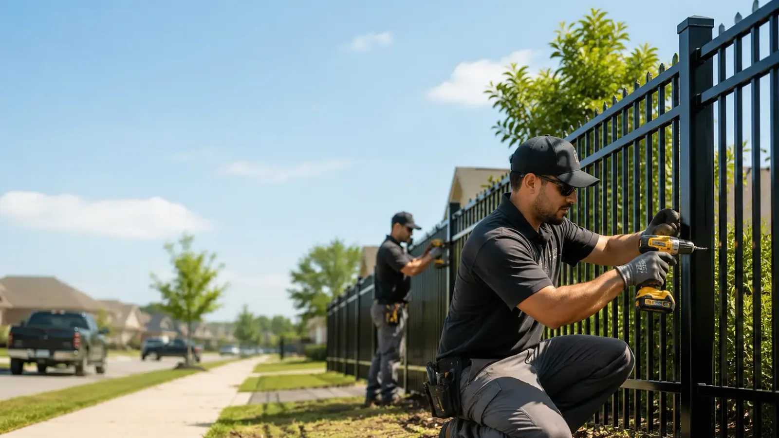 Metal Fence Installation in Kenney, IL